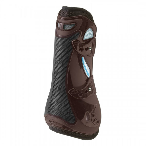 carbon gel vento horse boots by veredus brown