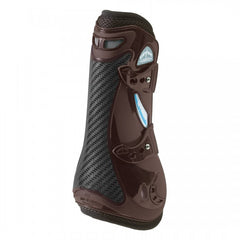 carbon gel vento horse boots by veredus brown