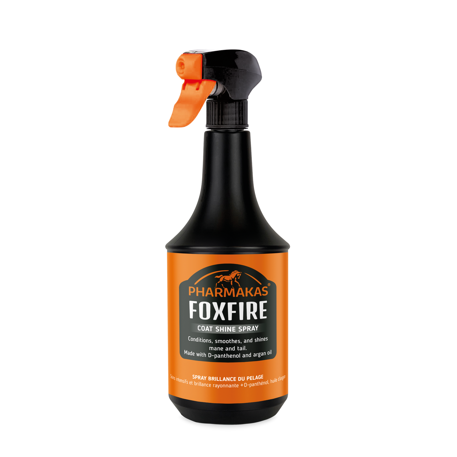 Foxfire Coat Shine Spray - Mane & Tail Detangler - 34 oz