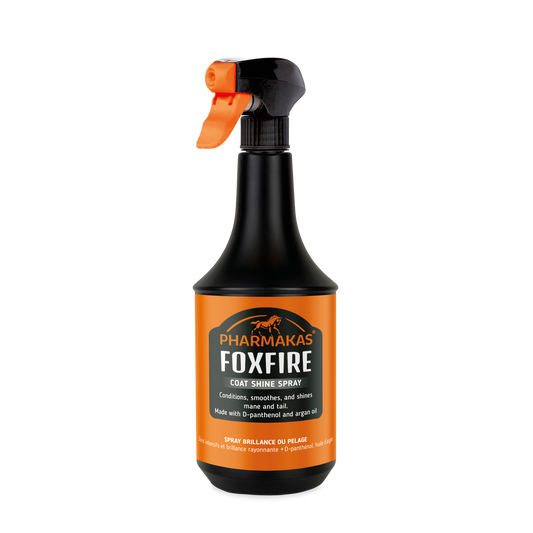 Foxfire Coat Shine Spray - Mane & Tail Detangler - 34 oz