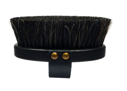 HorseHaus Grooming Set "Black Onyx" - XL Brushes for Black, Sensitive Horses