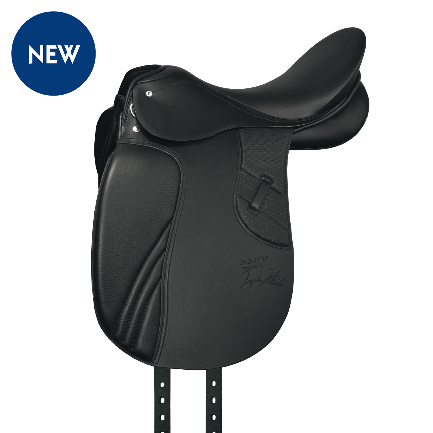 a side view of the gg extra dressage saddle by passier