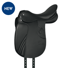 a side view of the gg extra dressage saddle by passier