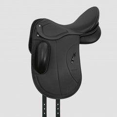 the grand prix special monoflap dressage saddle from the side