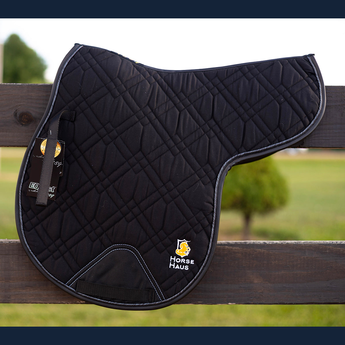 Quilted Contoured Saddle Pad - HorseHaus 