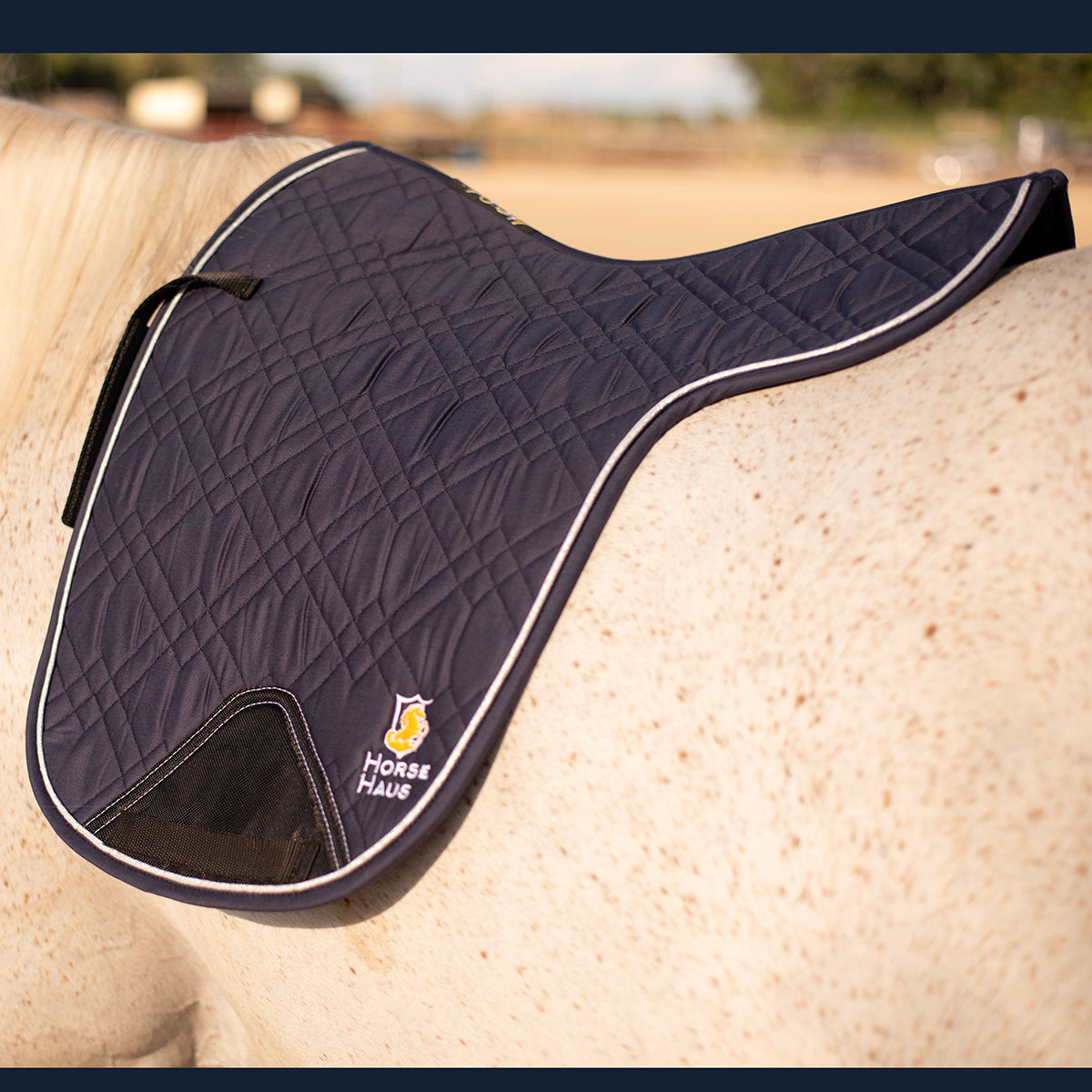 Quilted Contoured Saddle Pad - HorseHaus 