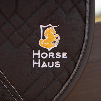 Quilted Contoured Saddle Pad - HorseHaus "Signature"