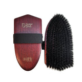 ergonomic horse grooming brush with natural horse hair by horsehaus